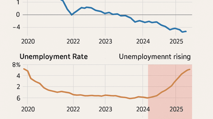 US economy recession warning signs and IMF alerts for 2025