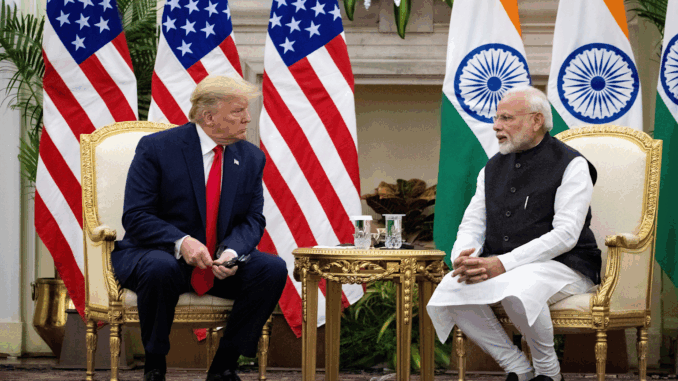 Trump admits tariffs caused rift India